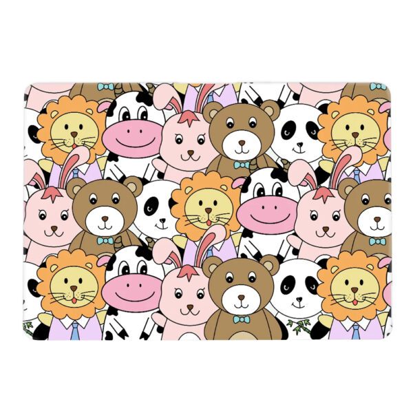 Cartoon Animal Pattern MacBook Case - Image 4