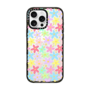 Colorful Pastel Flowers Floral Pattern Case