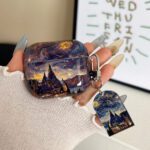 Van Gogh Starry Sky Castle AirPods Case
