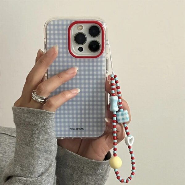 Blue Grid Case