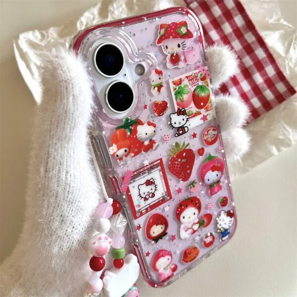 Hello Kitty Strawberry Themed Case - Image 2