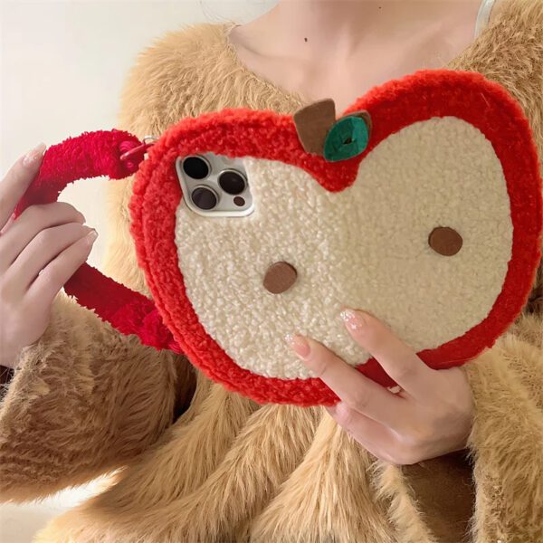 Apple Flip Plush Case