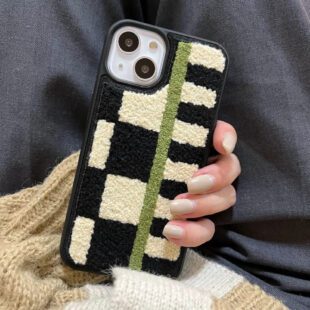 Plush Checkered Case