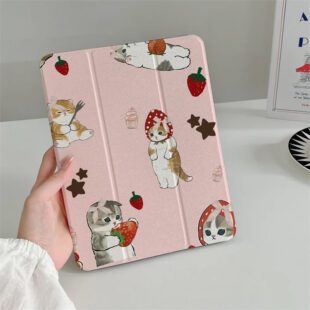 Strawberry Cat iPad Case