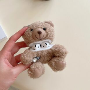 Plush Bear AirPods Case