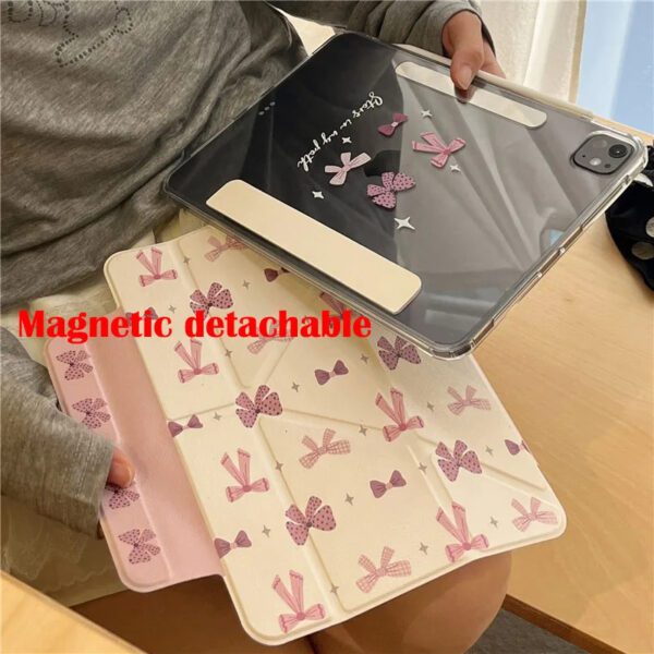 Little Pink Bow iPad Case - Image 3