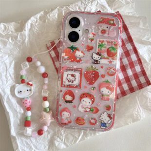 Hello Kitty Strawberry Themed Case