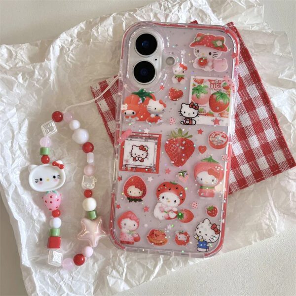 Hello Kitty Strawberry Themed Case
