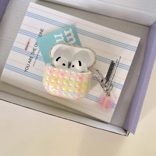 Pastel Stripes AirPods Case - Image 2