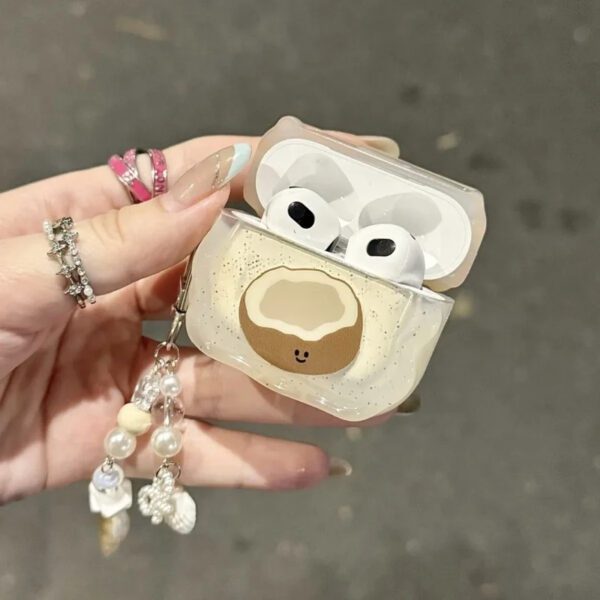 Crystal Coconut AirPods Case - Image 3