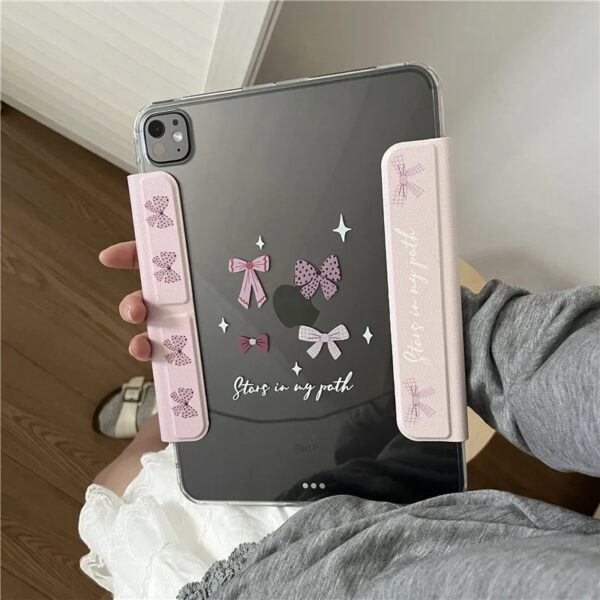 Little Pink Bow iPad Case - Image 2
