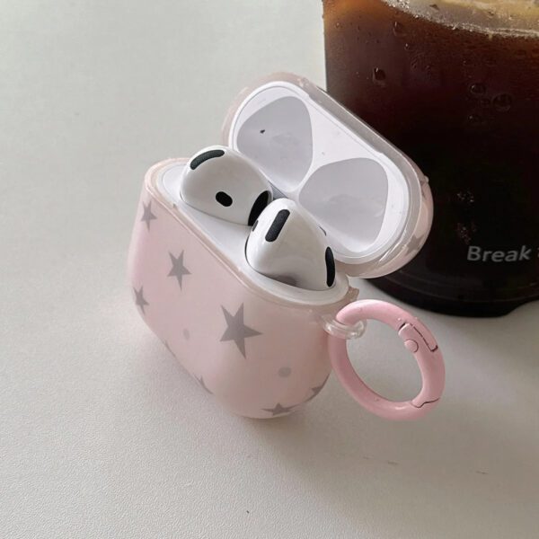 Grey Star AirPods Case - Image 6