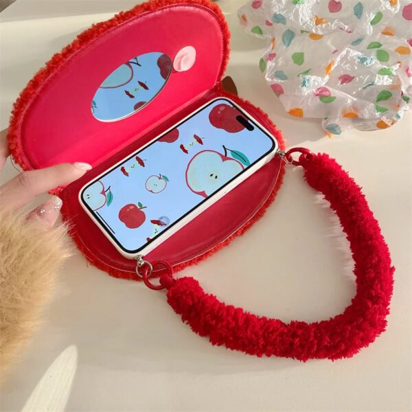 Apple Flip Plush Case - Image 2
