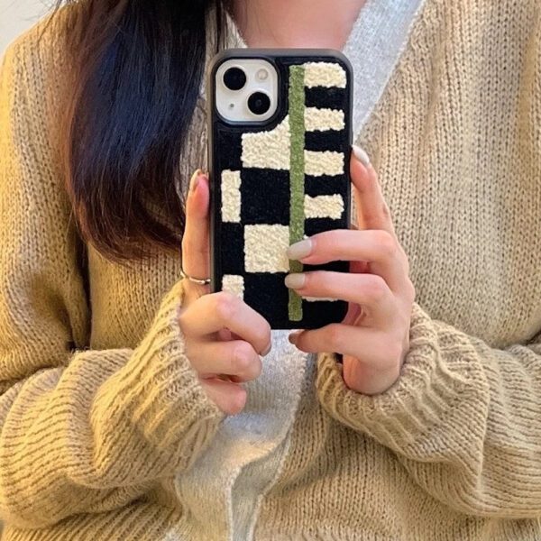 Plush Checkered Case - Image 3