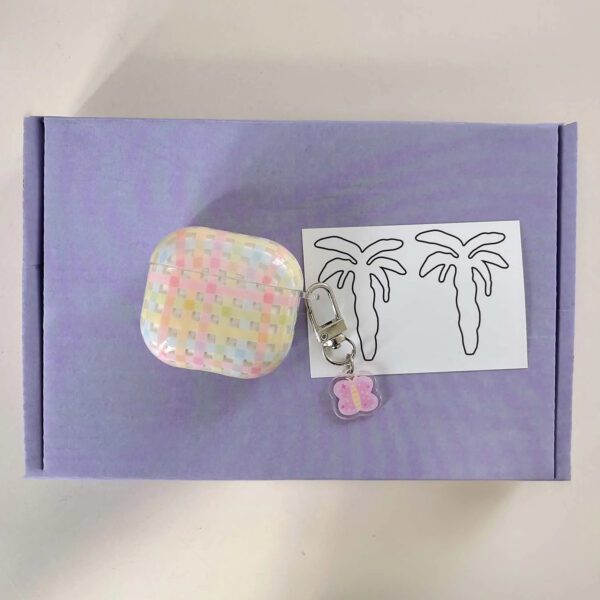 Pastel Stripes AirPods Case - Image 3