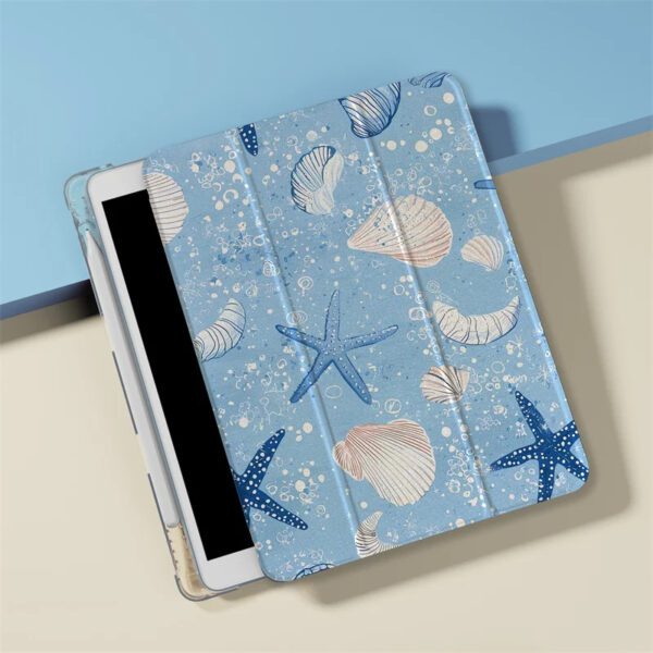 Sea Shell Print iPad Case - Image 4