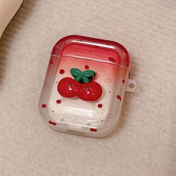 3D Cherry AirPods Case - Image 4