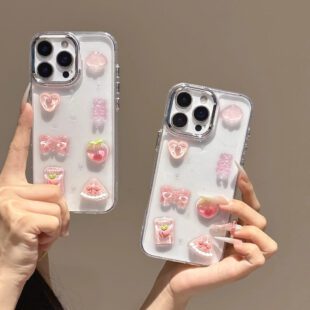3D Pink Themed Case