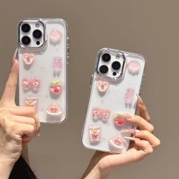 3D Pink Themed Case