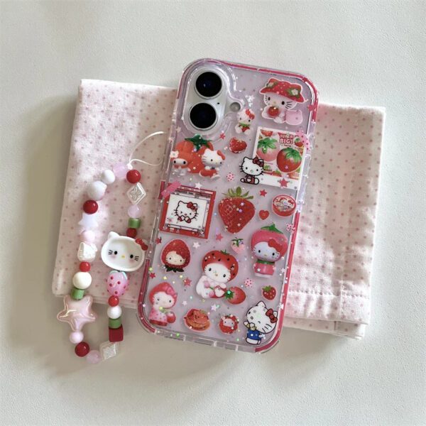 Hello Kitty Strawberry Themed Case - Image 4