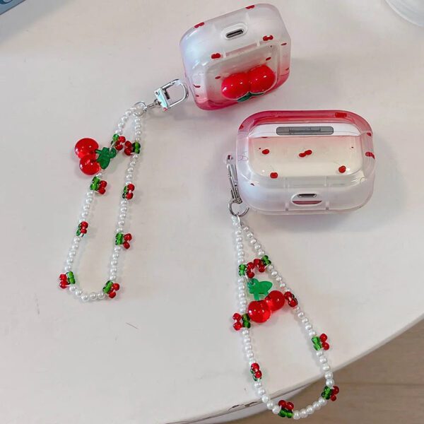 3D Cherry AirPods Case - Image 5
