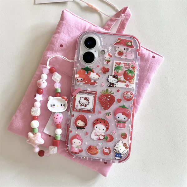 Hello Kitty Strawberry Themed Case - Image 5