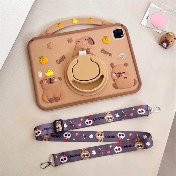 Capybara Bracket iPad Case - Image 3
