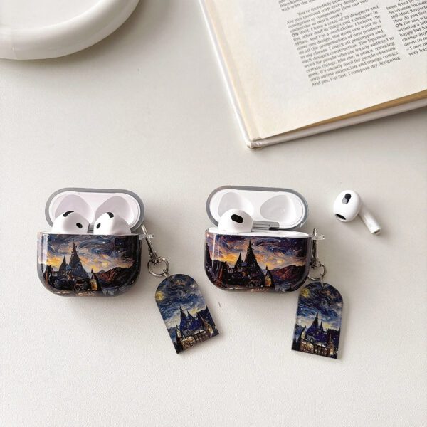 Van Gogh Starry Sky Castle AirPods Case - Image 6