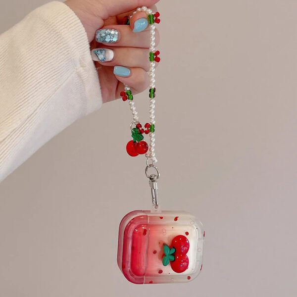 3D Cherry AirPods Case - Image 6