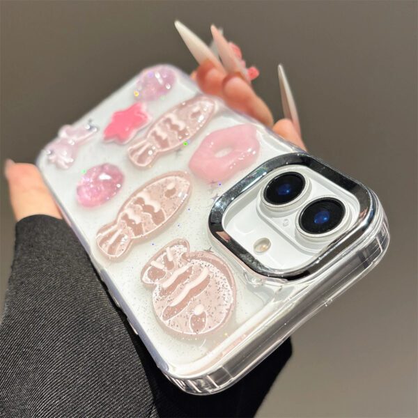 3D Pink Fishes Case - Image 6