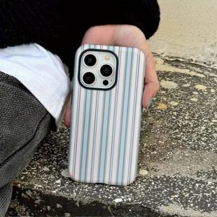 Pastel Pink Sripes Case
