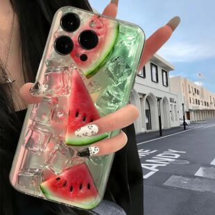 3D Effect Watermelon Case