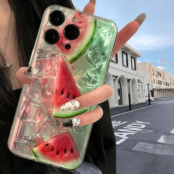 3D Effect Watermelon Case