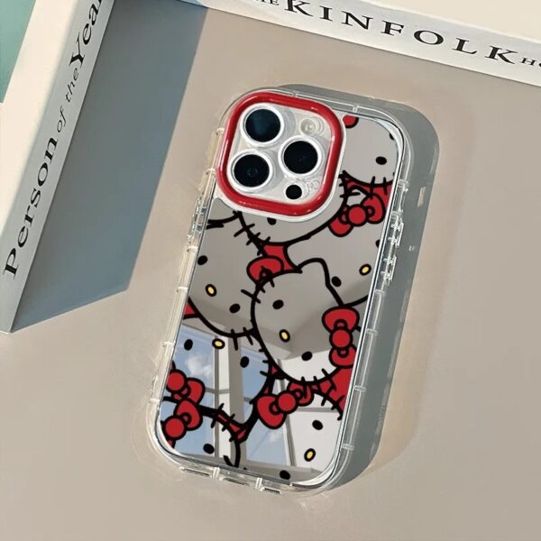 Red Hello Kitty Mirror Case