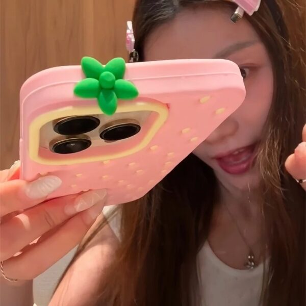 3D Straw-berry Case - Image 3