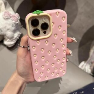 3D Straw-berry Case