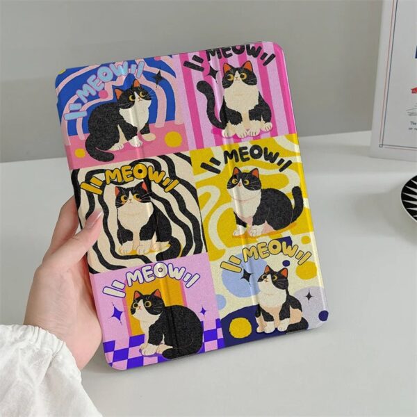Black Cat iPad Case - Image 2
