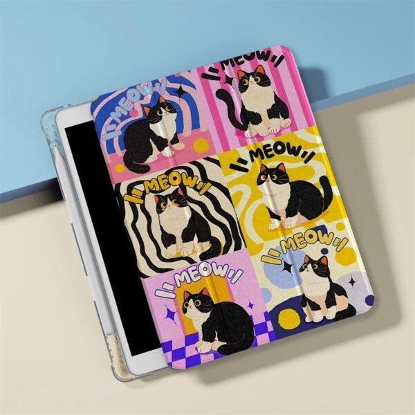 Black Cat iPad Case - Image 4