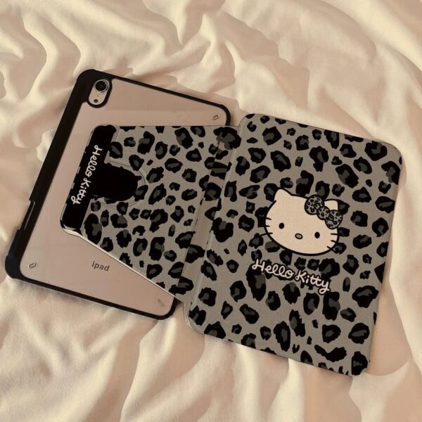 Hello Kitty Leopard Print iPad Case - Image 5
