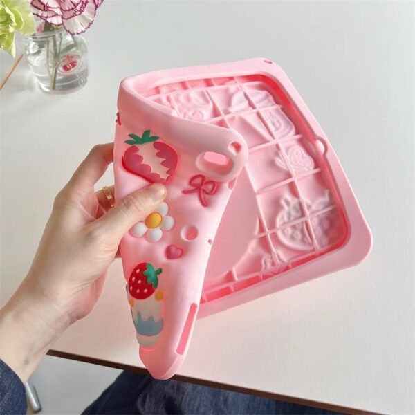 Sweet Strawberry iPad Case - Image 4
