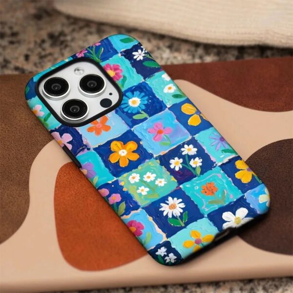 Floral Checkered Case - Image 5