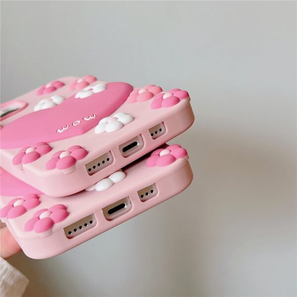 Pink Heart Floral Case - Image 3