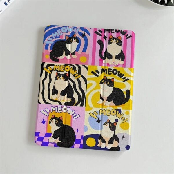 Black Cat iPad Case