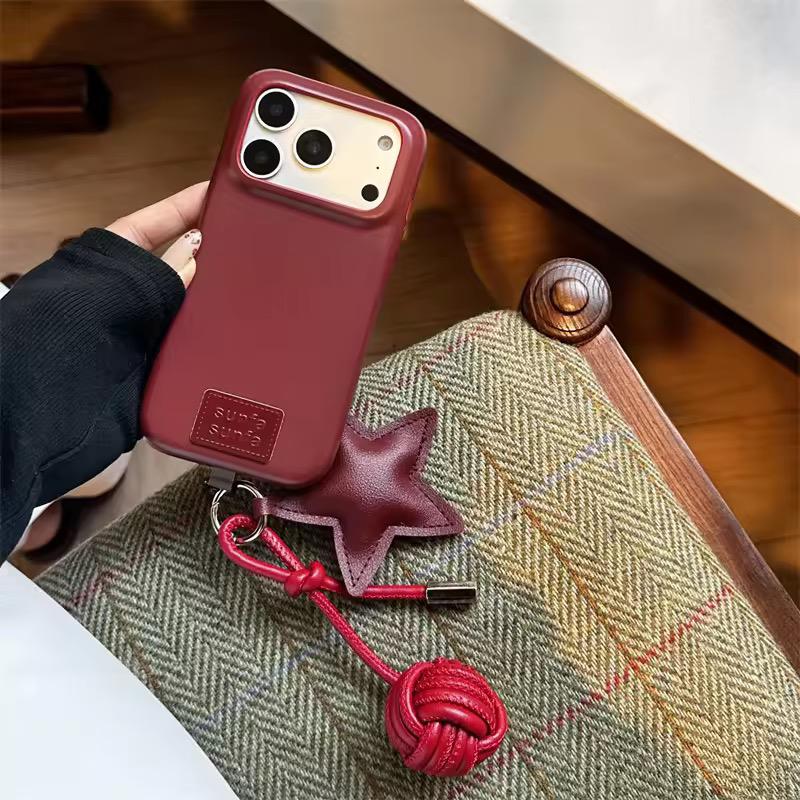 Star Charm Leather Case - Image 3