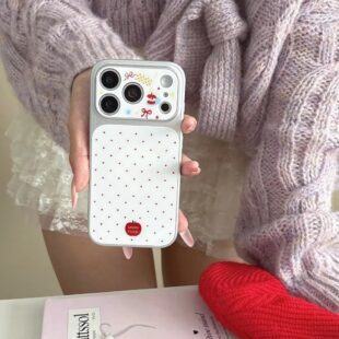 Cherry Apple Dot Aesthetic Case