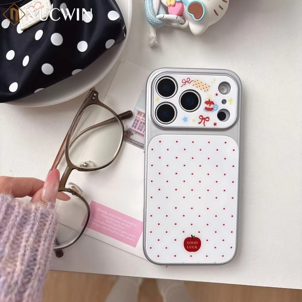 Cherry Apple Dot Aesthetic Case - Image 2