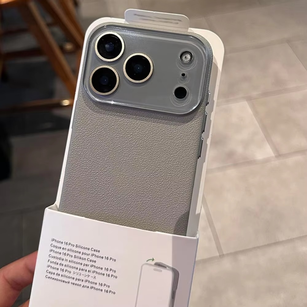 Premium Glass Leather Texture Case - Image 4