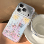 Pink Castle Drip KT Cat Case