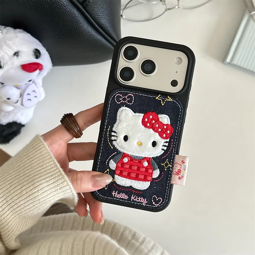 Hello Kitty Stars & Hearts Denim Case - Image 3