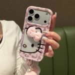 Hello Kitty Leopard Plush Strap Case